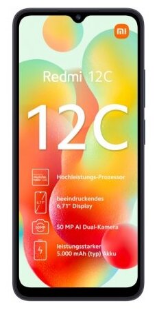 Купить Смартфон Xiaomi Redmi 12C 4/128 ГБ RU, 2 nano SIM, Ocean Blue